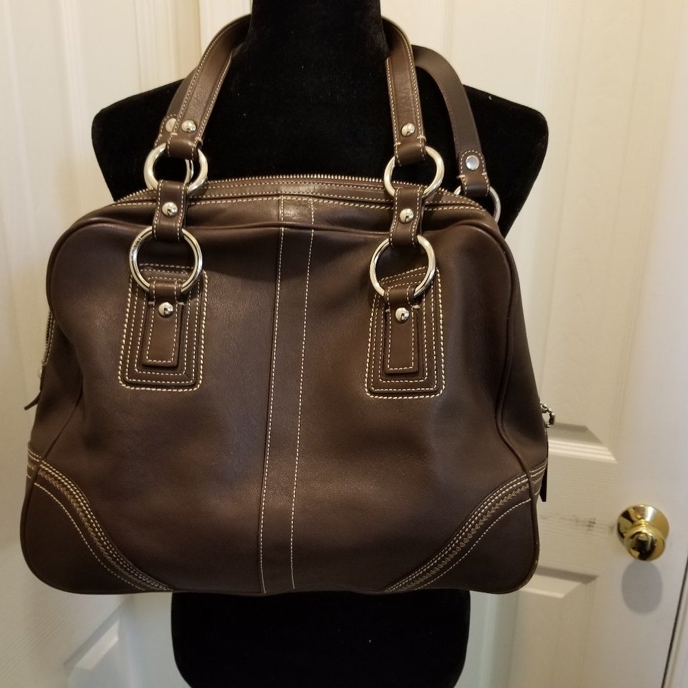 Coach Bag With Matching Wallet - image 1
